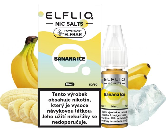 Elf Liq salt Banana ice 10mg
