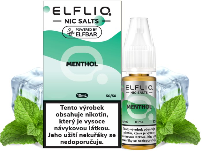 Elf Liq salt Menthol 10mg